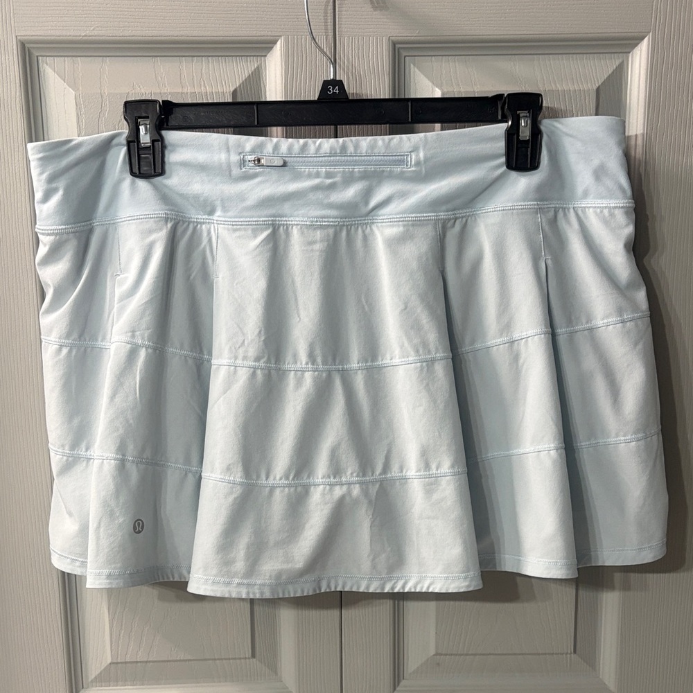 lululemon athletica Pace Rival Mid-Rise Skirt - Powder Blue - Picture 9 of 16